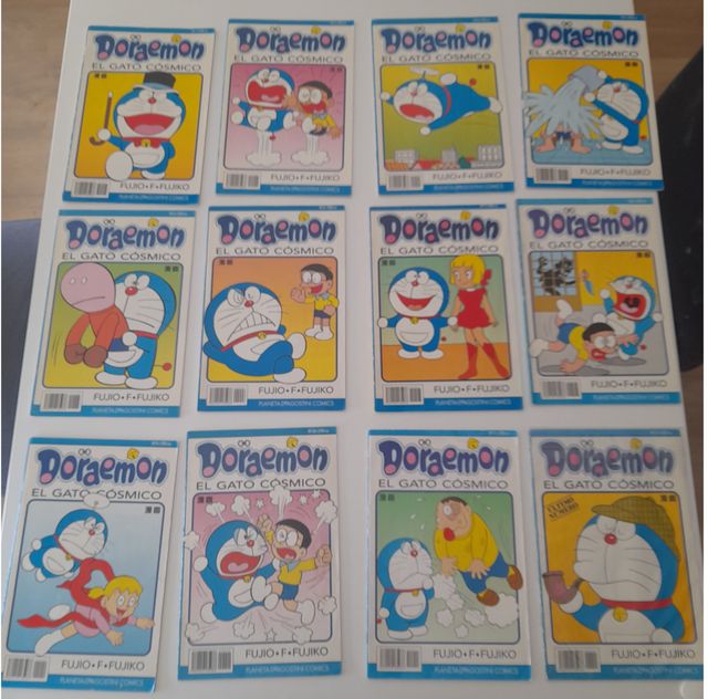 Manga Doraemon el gato cósmico 12 números 1993-95