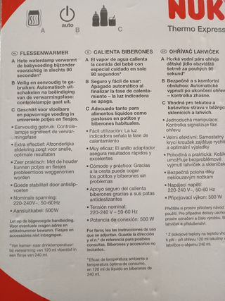 Calienta biberones NUK - Bebé