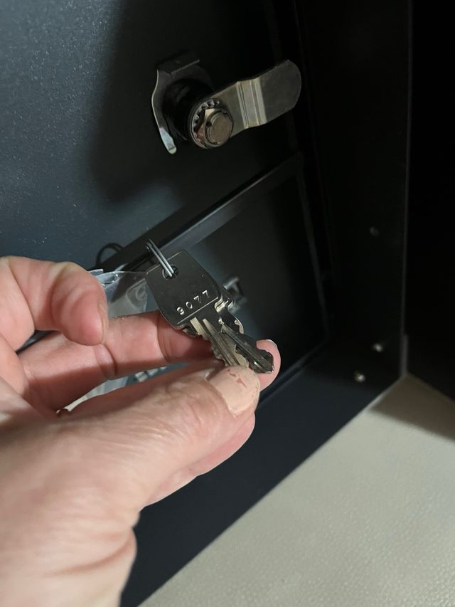 Cassetta postale ALUBOX nera