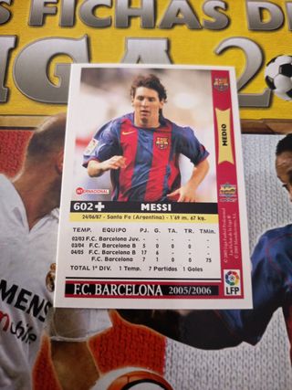 Cromo Messi Mundial 2006