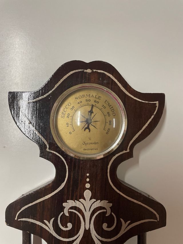 Reloj Barómetro antiguo de pared