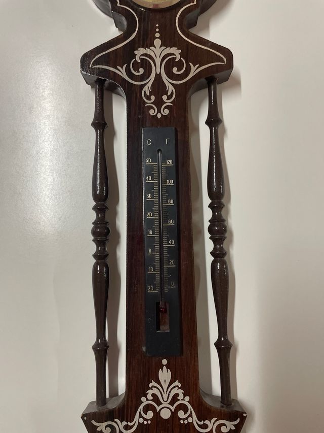 Reloj Barómetro antiguo de pared