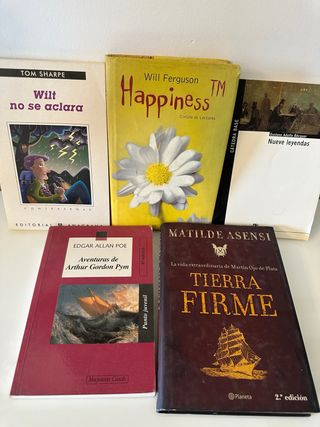 Lote de libros variados en buen estado