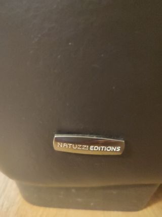 Sofá Natuzzi 3 plazas piel marrón, muy cómodo