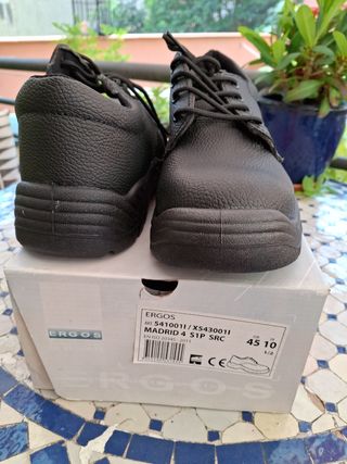 Zapatos seguridad ERGOS negros