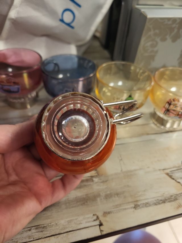 Tazas Venecia vintage (5 unidades)