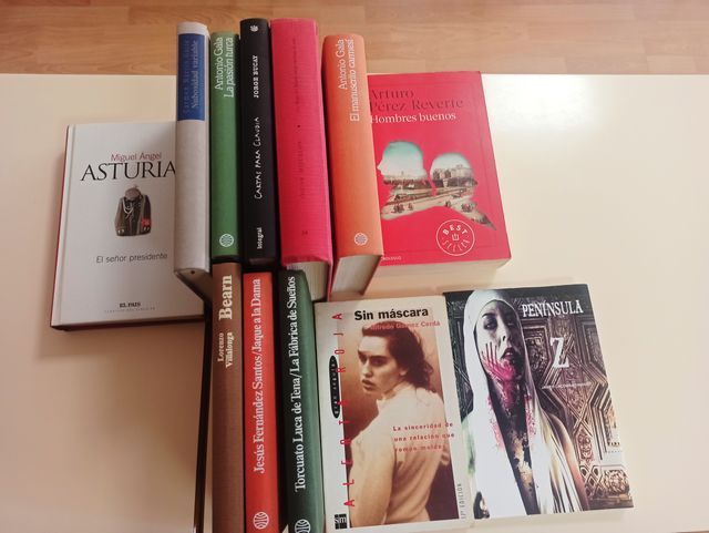 NOVELAS AUTORES HISPANOS  BUEN ESTADO