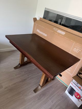 Mesa Comedor Extensible de Madera