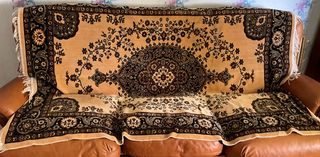 Tappeto Beige e Marrone 135x194 cm