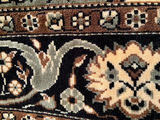 Tappeto Beige e Marrone 135x194 cm