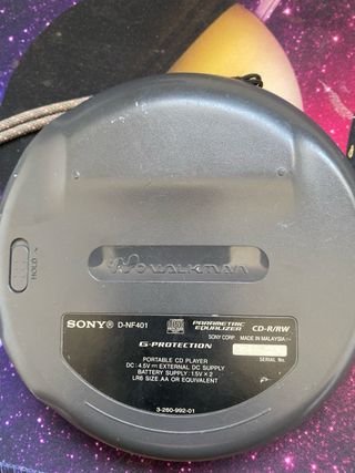 Sony Discman Atrac3plus MP3 - Gris