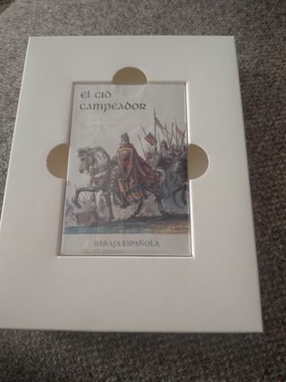 Baraja Española El Cid Campeador