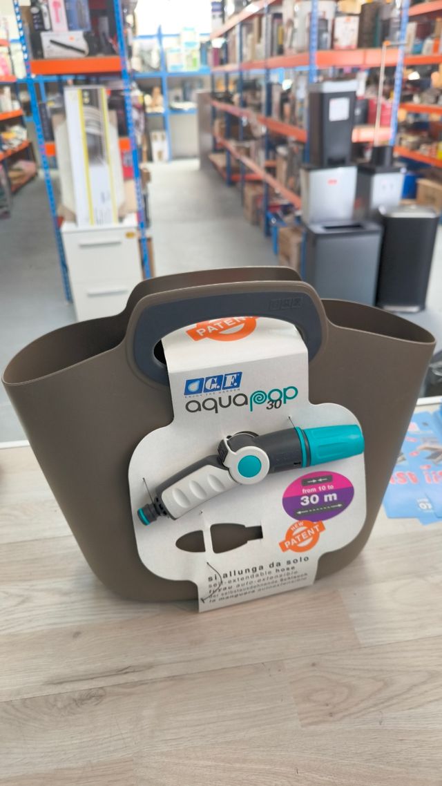 Manguera extensible de jardín de 30m con bolsa