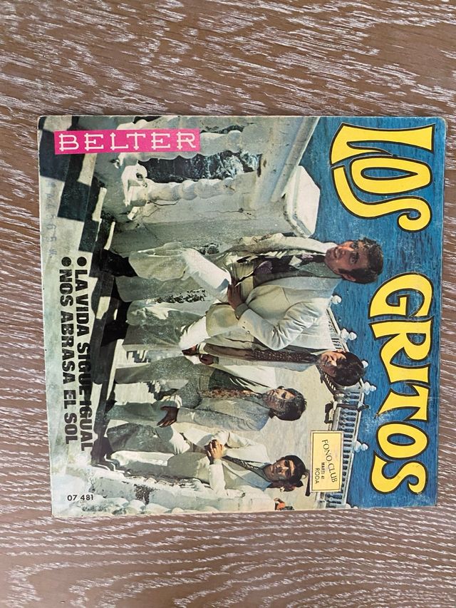 Vinilo Los Gritos - La Vida Sigue Igual