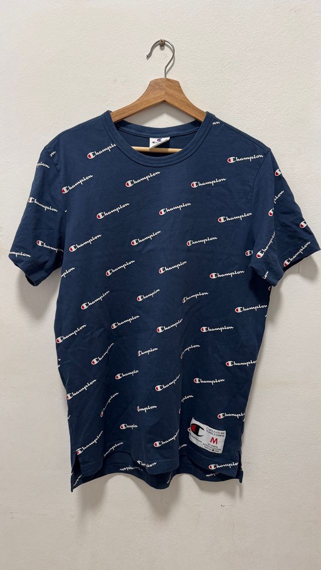 Camiseta Champion Azul Marinho M