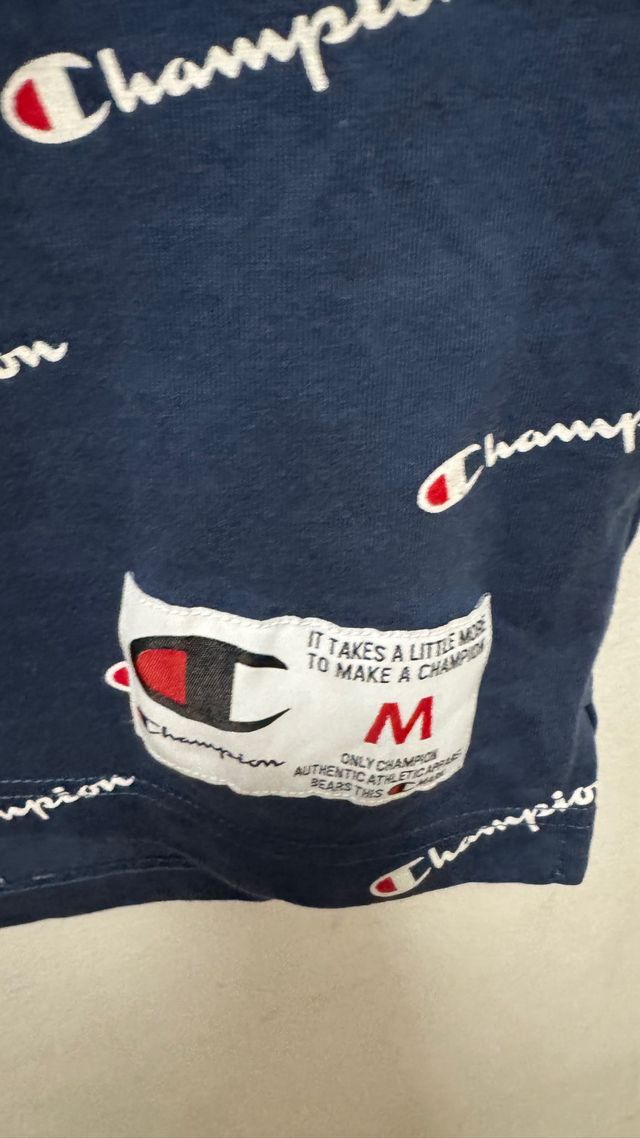 Camiseta Champion Azul Marinho M