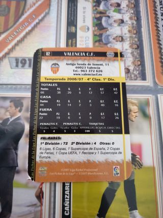 Cromo Valencia C.F. 2008 Mate