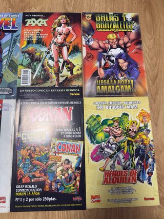 Comics Marvel + Comics grapas