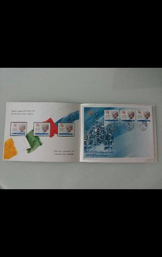 Folder Città del Vaticano-Italia - San Marino