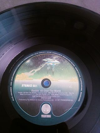 Status Quo - Rockin' All Over the World LP