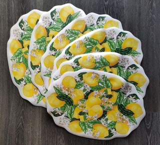 6 Tovagliette Limoni - Plastica