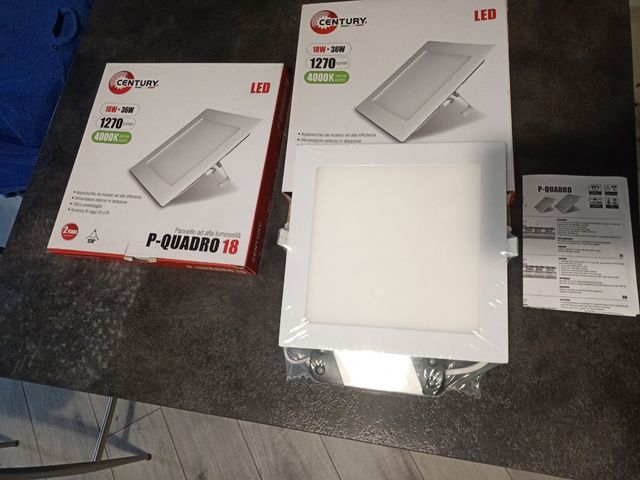 Pannello LED Century P-Quadro 18 - 18W-36W