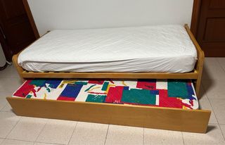 Cama nido madera - juvenil