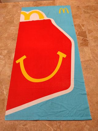 Toalla playa McDonald's
