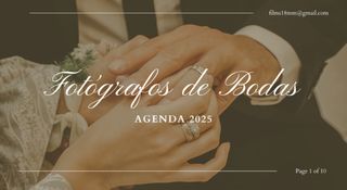 Fotógrafos y Videografos de Bodas 2025/2026