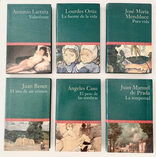 Libros Premios Planeta y novela contemporánea 