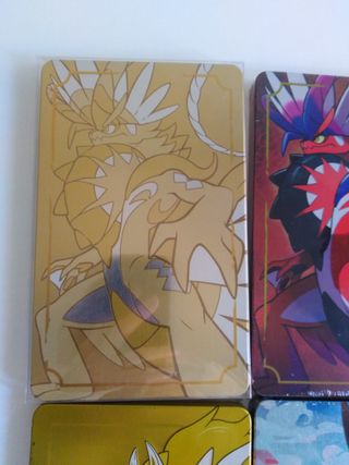 Lote de 6 steelbook Pokémon