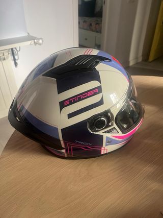 Casco MT Stinger Tron talla S