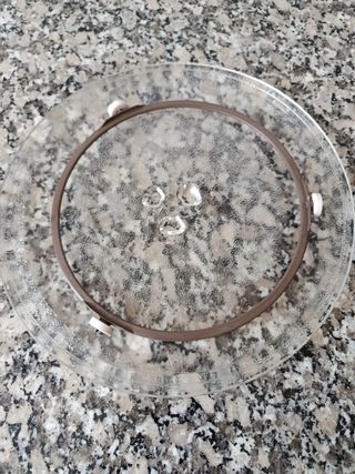 Plato giratorio microondas 25 cm 