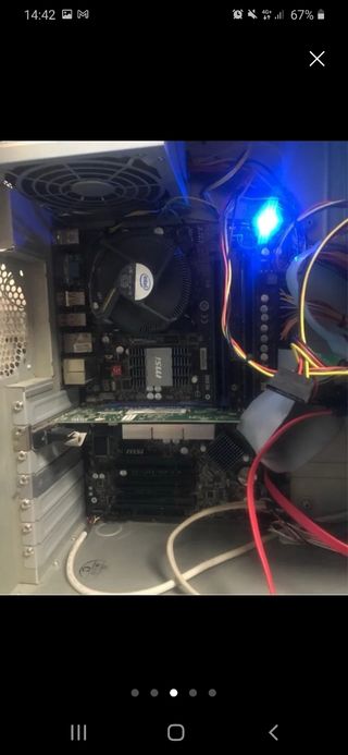 PC Quad Core Q8200 + Monitor