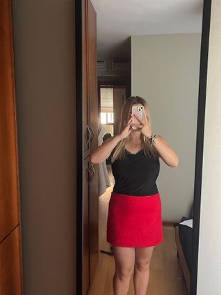 Mini Falda Roja