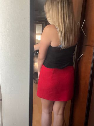 Mini Falda Roja