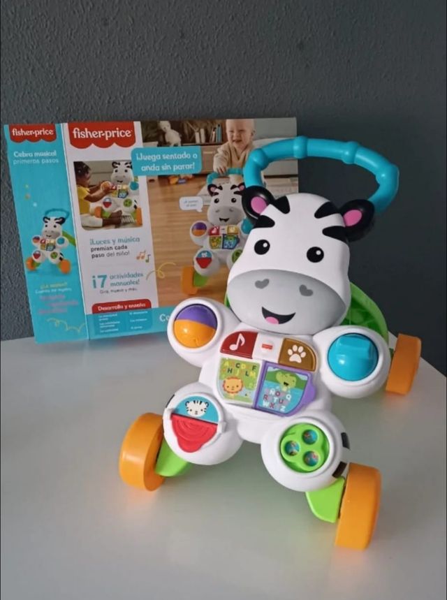 Andador musical Fisher-Price cebra