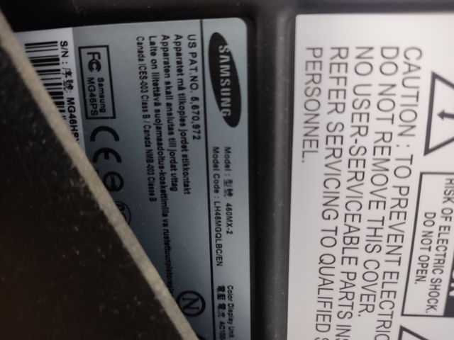 Samsung SyncMaster 460MX-2 46" Full HD