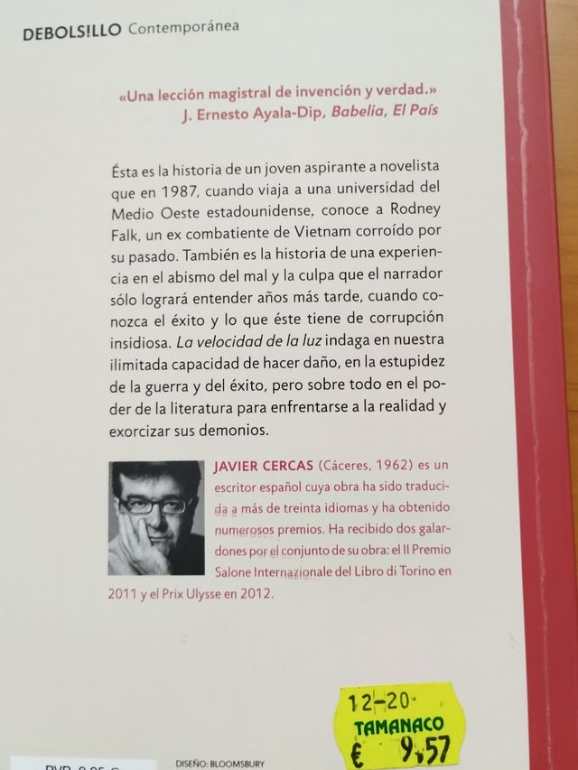 La velocidad de la luz