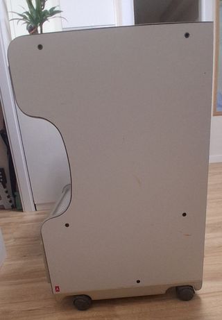 Mesa escritorio con cajones - Gris beige