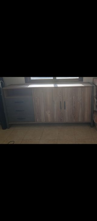 Aparador Verona - Madera y metal