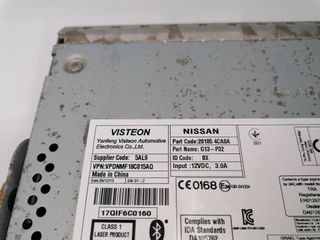 SISTEMA AUDIO / RADIO CD NISSAN QASHQAI (J11) (2)
