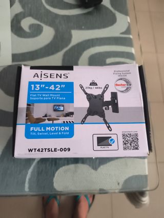 Soporte TV AISENS 13"-42", Full Motion