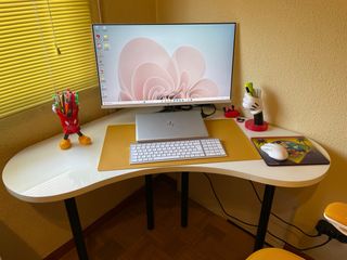 Tablero Escritorio Blanco lacado - 4 patas REGALO