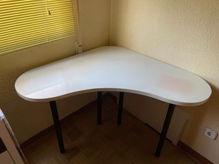 Tablero Escritorio Blanco lacado - 4 patas REGALO