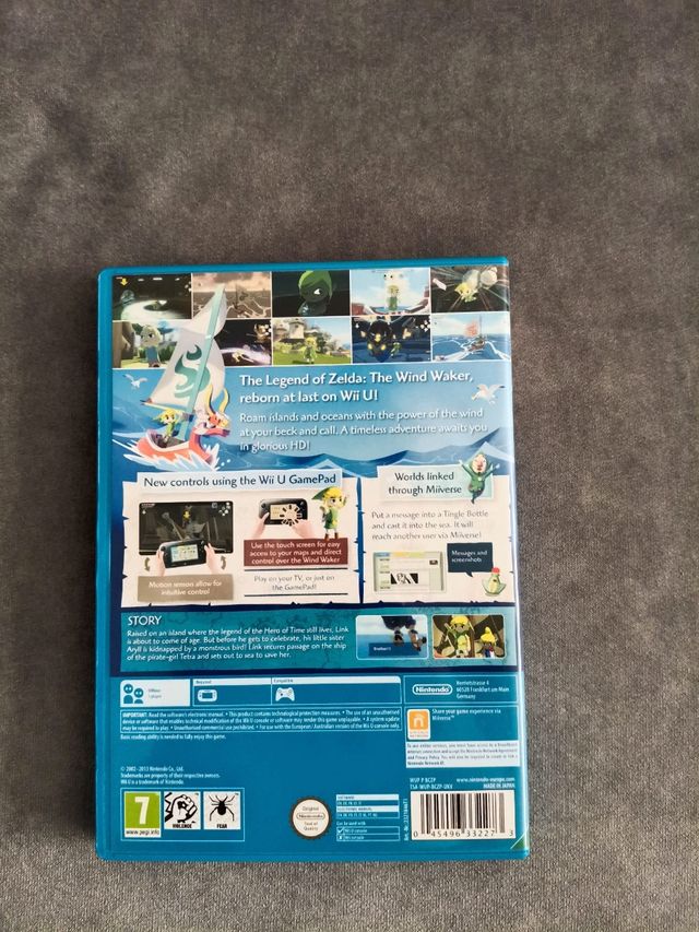 Acepto ofertas.Wii U - Zelda Wind Waker HD