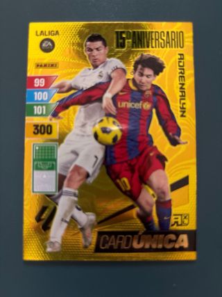 Adrenalyn XL - Messi & CR7 - Única