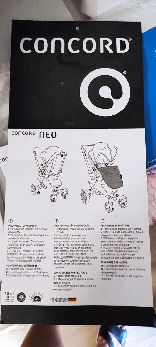 Concord Neo: Carro ligero y compacto