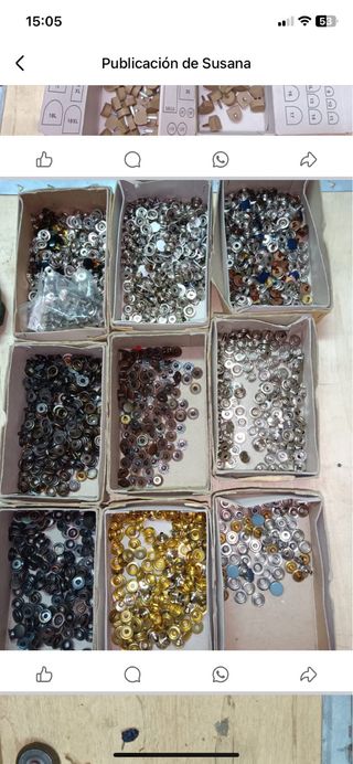 Materiales zapatero: cintas, hebillas