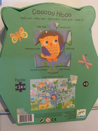 Lote de 4 puzzles infantiles